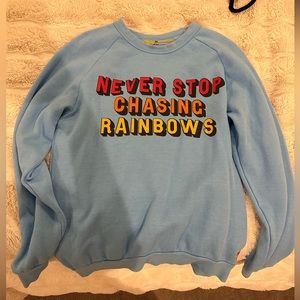 Light blue aviator nations crewneck